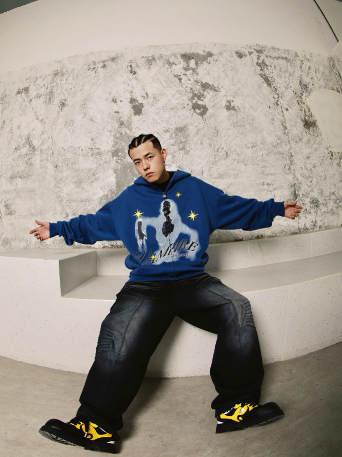 S45 Countess Vintage Zipper Hoodie