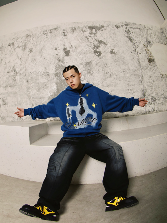 S45 Countess Vintage Zipper Hoodie