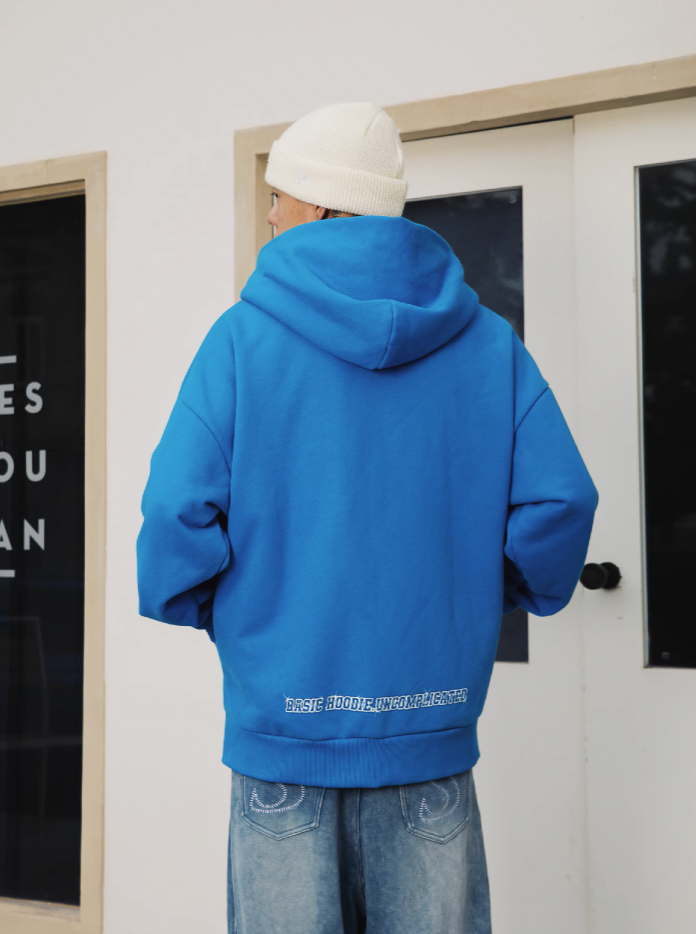 S45 Neon Tube Zipper Hoodie