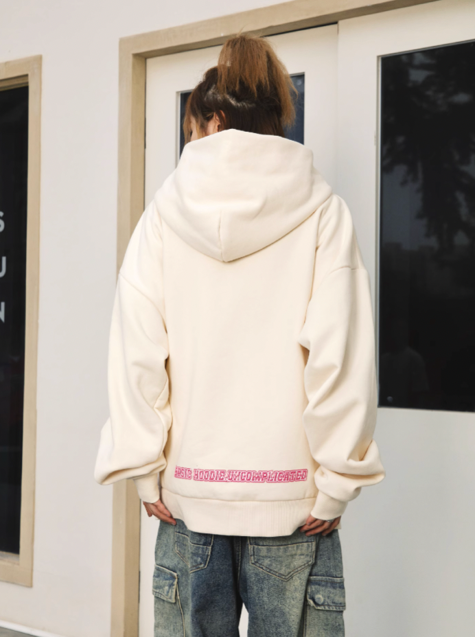 S45 Neon Tube Zipper Hoodie