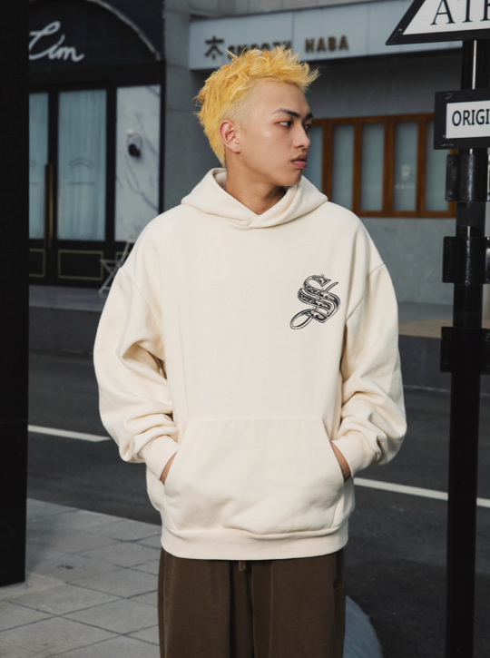 S45 Roman Stonehenge Foam Hoodie