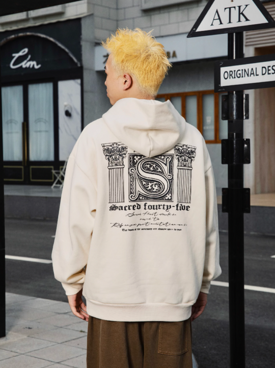 S45 Roman Stonehenge Foam Hoodie