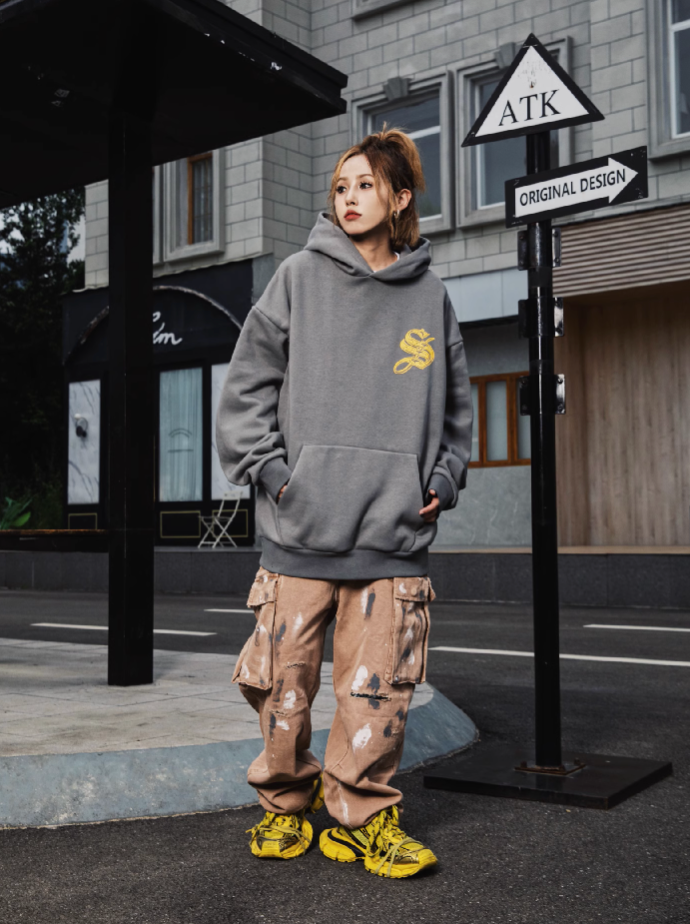 S45 Roman Stonehenge Foam Hoodie