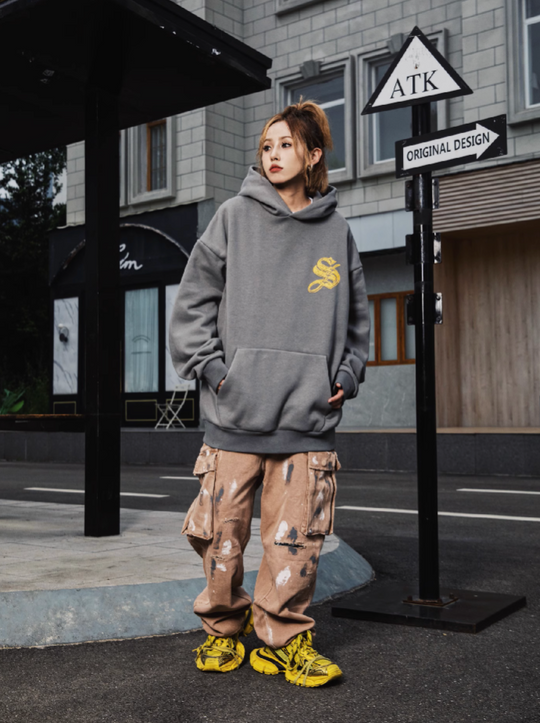 S45 Roman Stonehenge Foam Hoodie