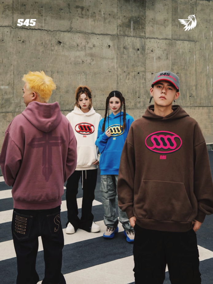 S45 Rope Knot Basic Hoodie