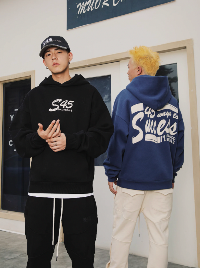 S45 Multicolor Road to Success Hoodie