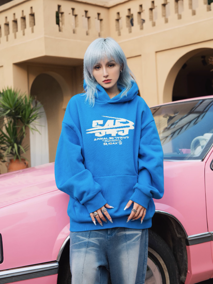 S45 Bend Label Logo Hoodie