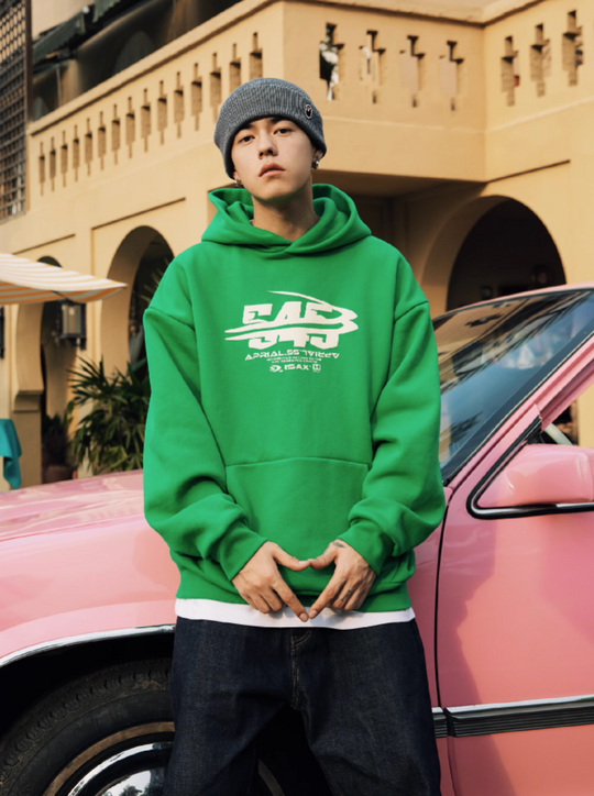 S45 Bend Label Logo Hoodie