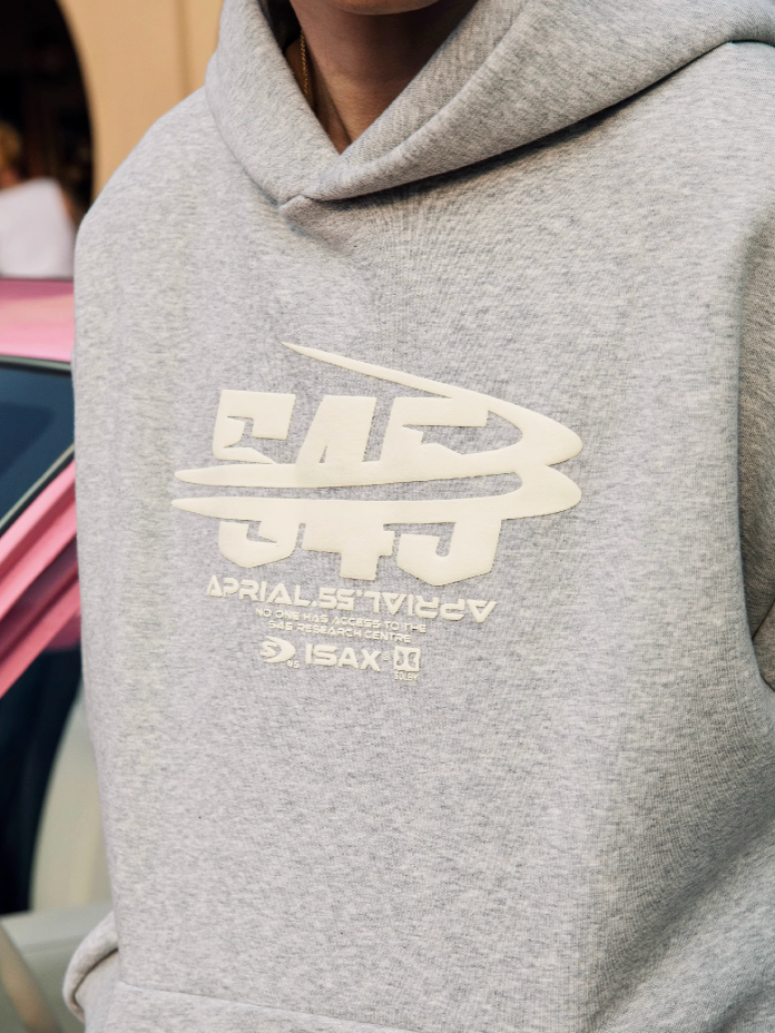 S45 Bend Label Logo Hoodie