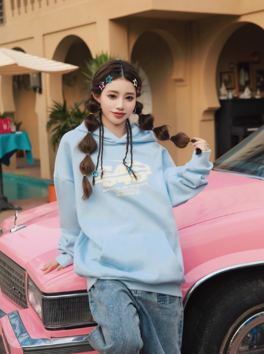 S45 Bend Label Logo Hoodie