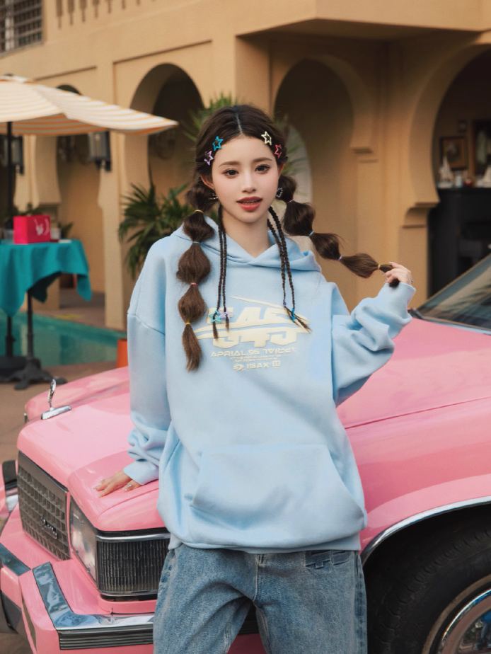 S45 Bend Label Logo Hoodie