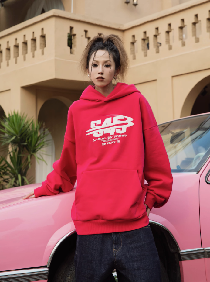 S45 Bend Label Logo Hoodie