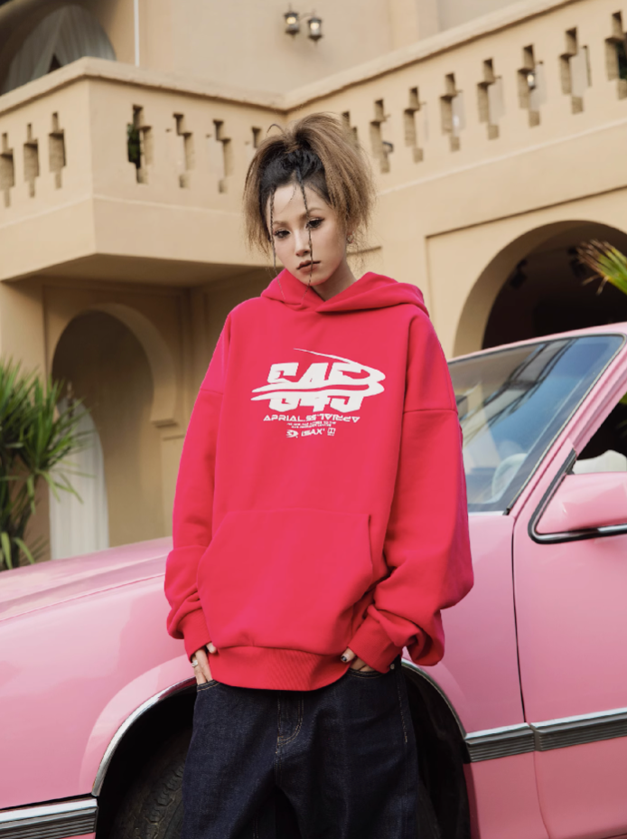 S45 Bend Label Logo Hoodie