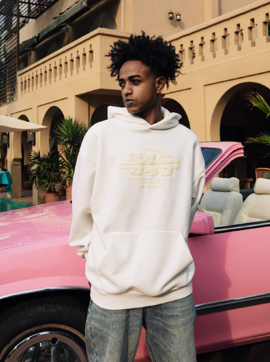 S45 Bend Label Logo Hoodie