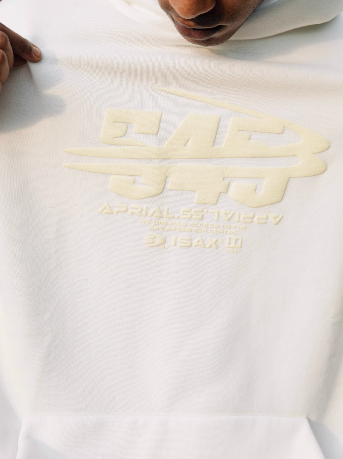 S45 Bend Label Logo Hoodie