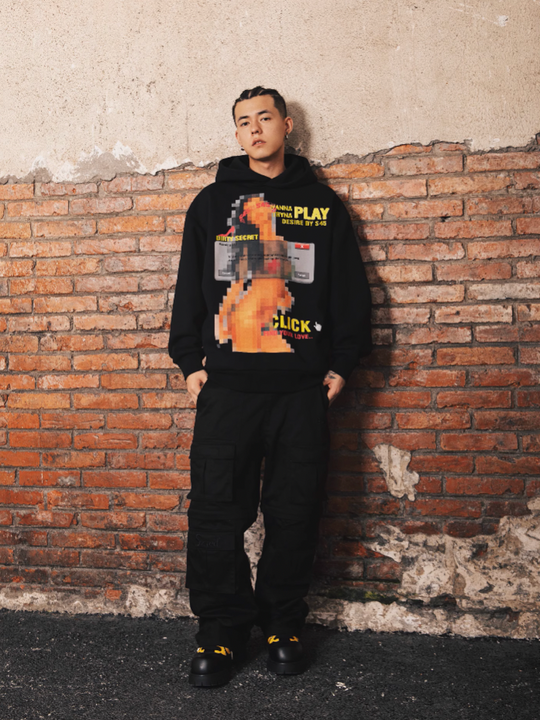 S45 Mosaic Print Hoodie