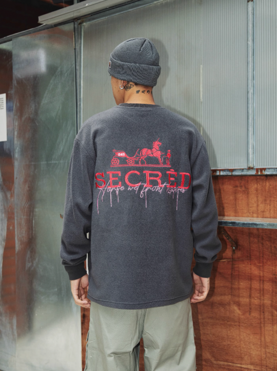 S45 Spoof Horse Fleece Sweat