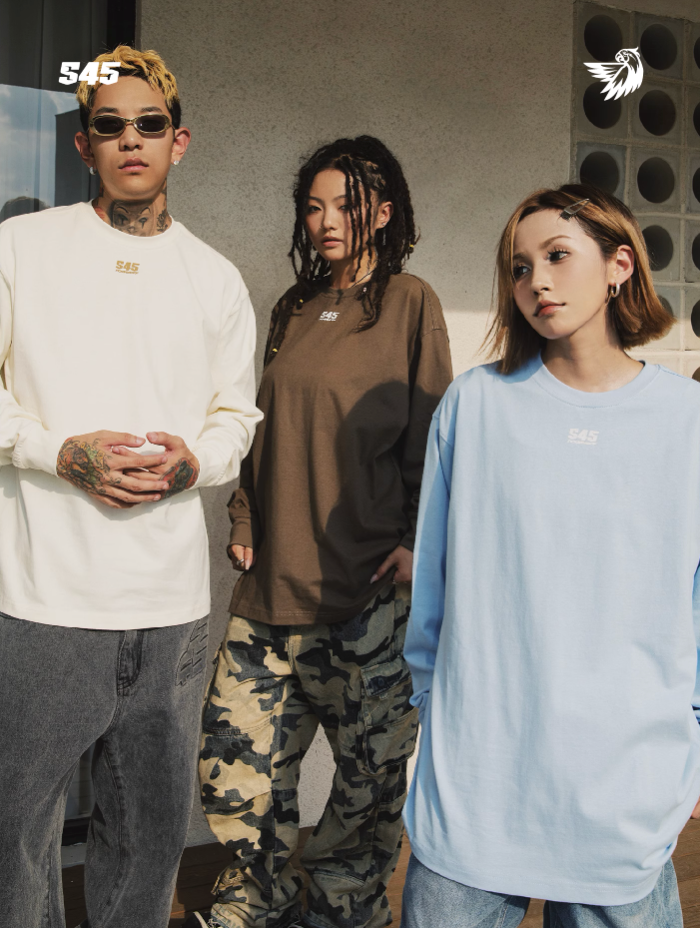 S45 New Small Logo Long Sleeve Tee