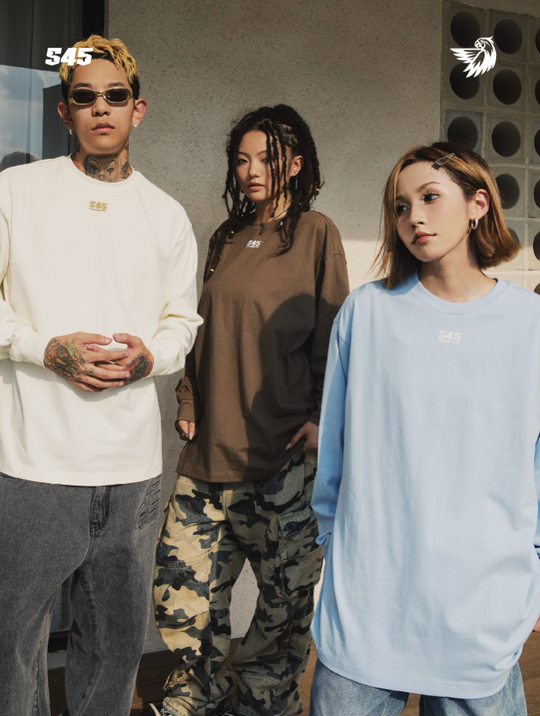 S45 New Small Logo Long Sleeve Tee