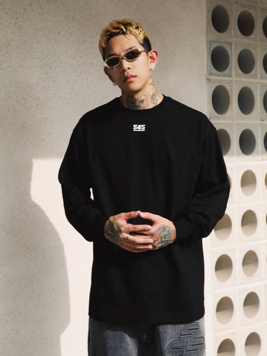S45 New Small Logo Long Sleeve Tee