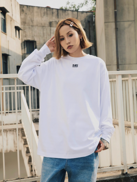 S45 New Small Logo Long Sleeve Tee