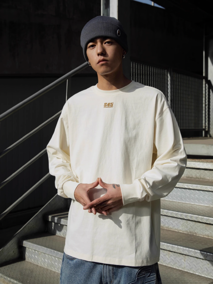 S45 New Small Logo Long Sleeve Tee