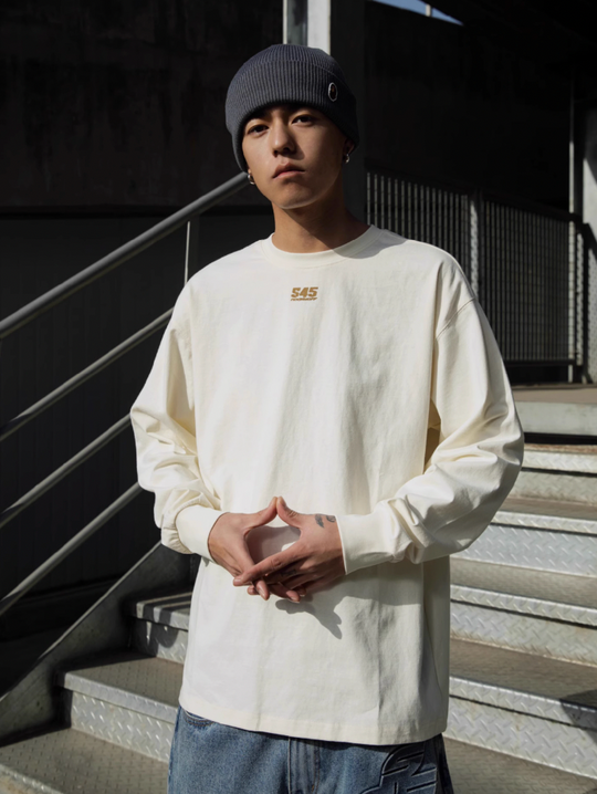 S45 New Small Logo Long Sleeve Tee