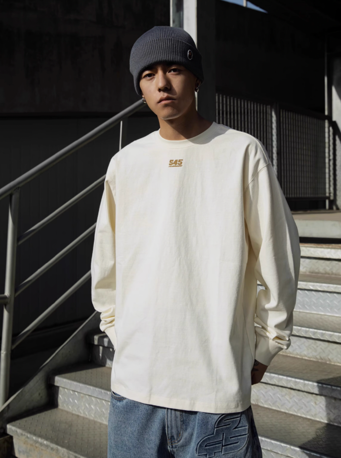 S45 New Small Logo Long Sleeve Tee