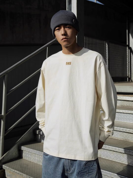 S45 New Small Logo Long Sleeve Tee