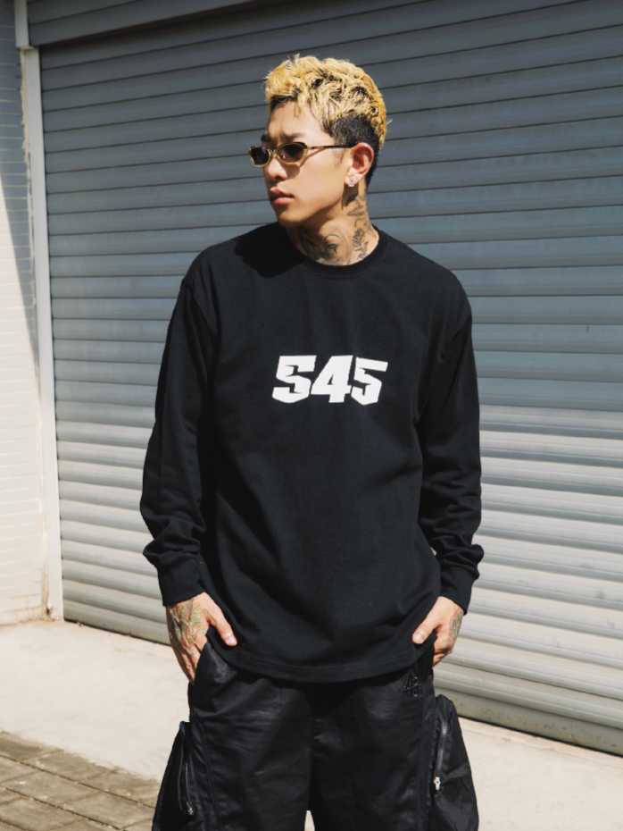 S45 Basic Logo Long Sleeve Tee