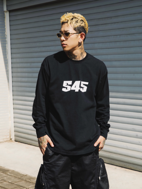 S45 Basic Logo Long Sleeve Tee