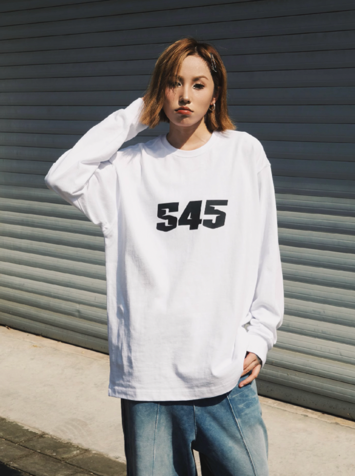 S45 Basic Logo Long Sleeve Tee