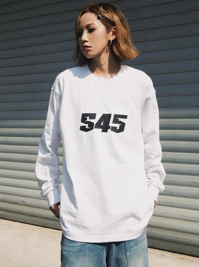 S45 Basic Logo Long Sleeve Tee