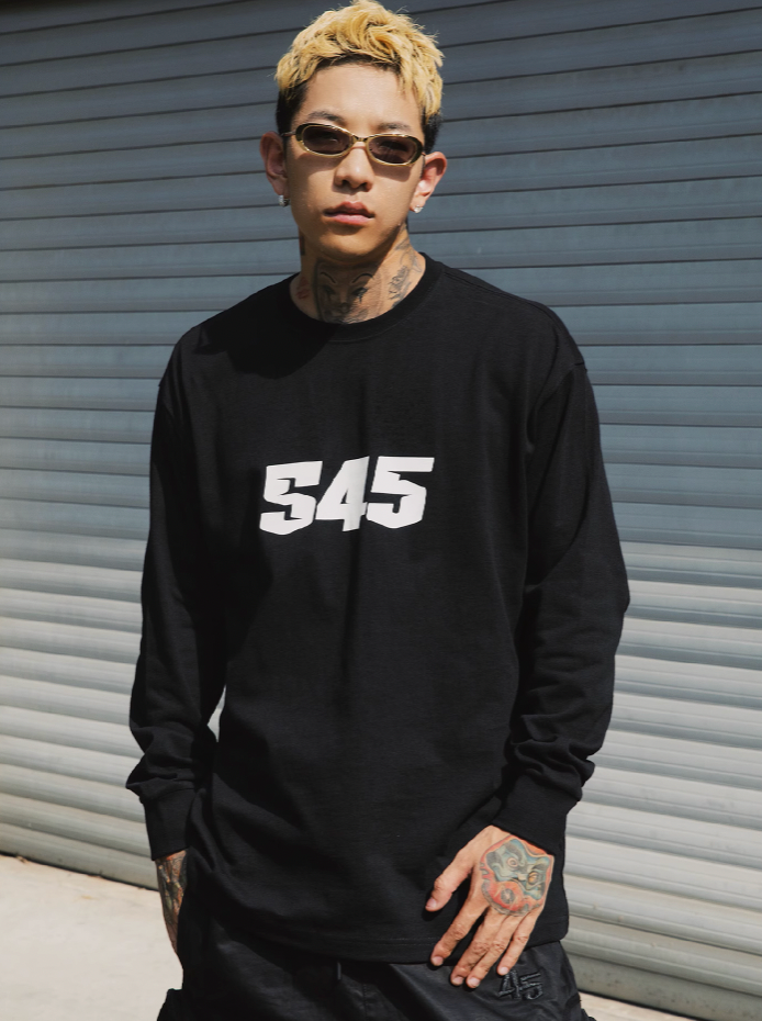 S45 Basic Logo Long Sleeve Tee