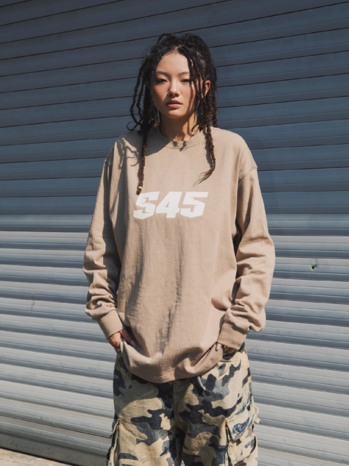 S45 Basic Logo Long Sleeve Tee