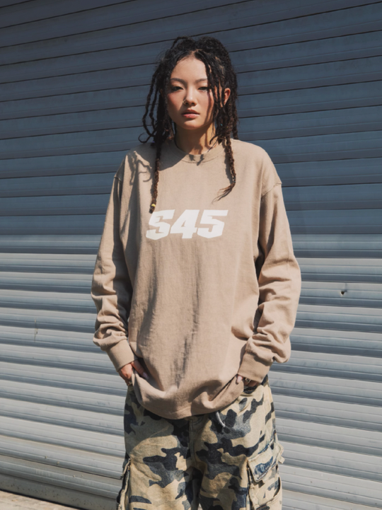 S45 Basic Logo Long Sleeve Tee