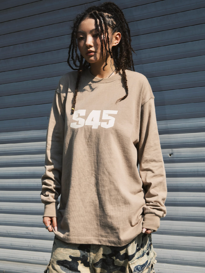 S45 Basic Logo Long Sleeve Tee