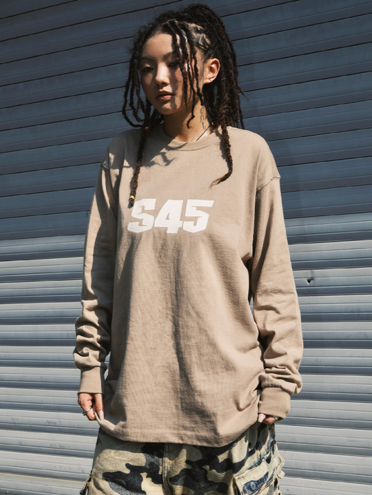 S45 Basic Logo Long Sleeve Tee