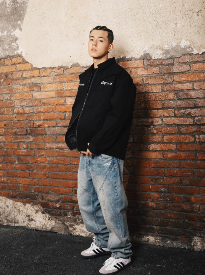 S45 Structured Basic Wash Denim Pants