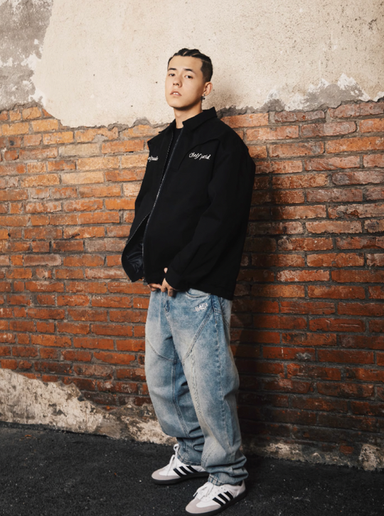 S45 Structured Basic Wash Denim Pants