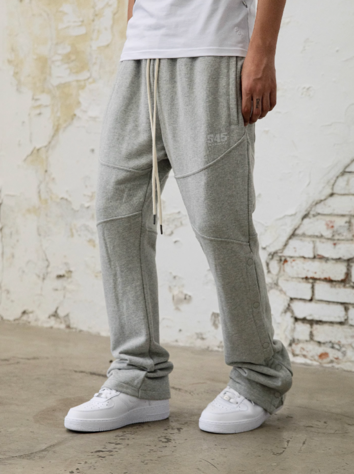 S45 Earth Tone Ribbed Sweat Pants