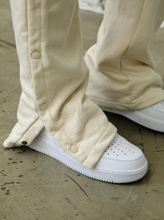 S45 Earth Tone Ribbed Sweat Pants