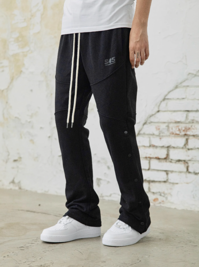 S45 Earth Tone Ribbed Sweat Pants