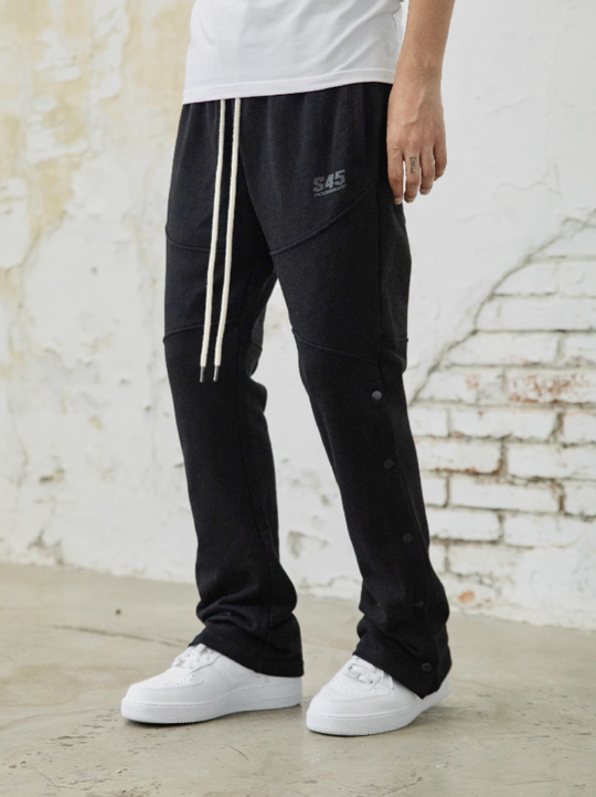 S45 Earth Tone Ribbed Sweat Pants