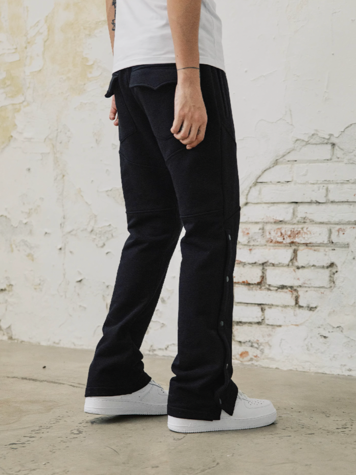 S45 Earth Tone Ribbed Sweat Pants