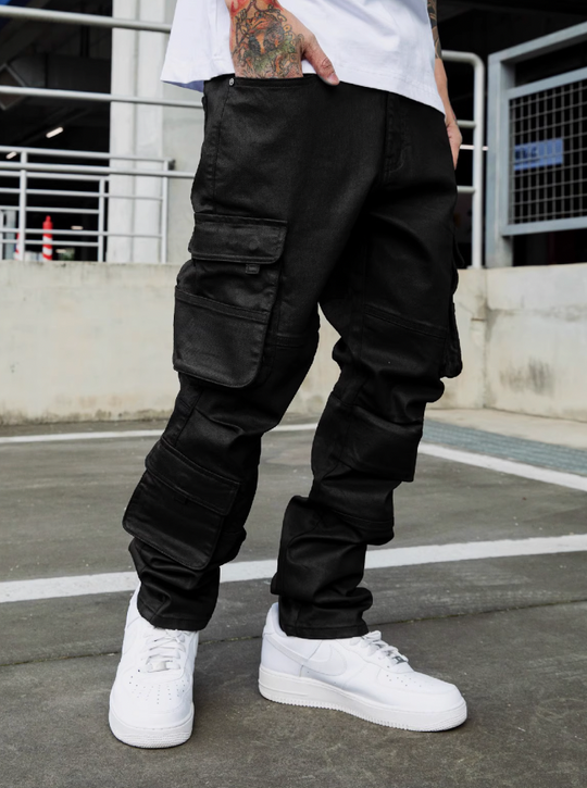 S45 Coated Brushed Wax Pants