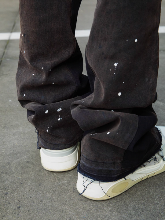 S45 Two Tone Splash Ink Micro Pants