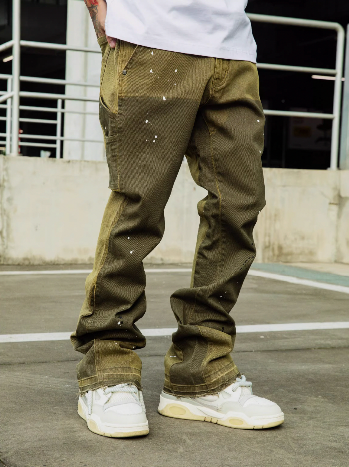 S45 Two Tone Splash Ink Micro Pants