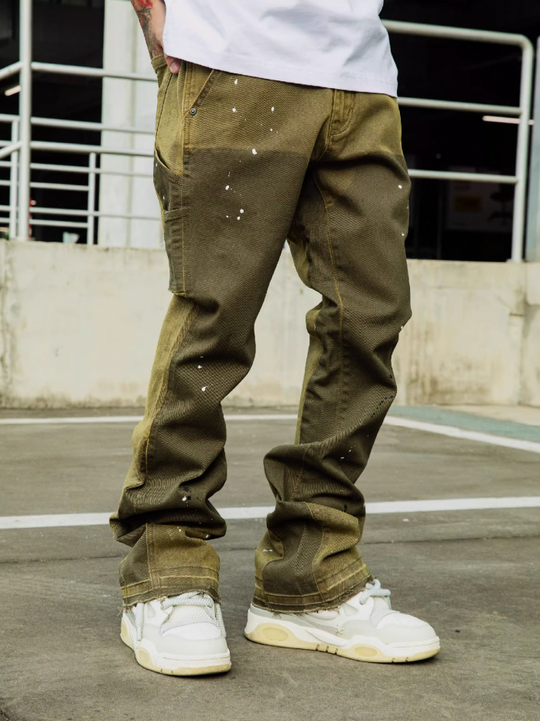 S45 Two Tone Splash Ink Micro Pants