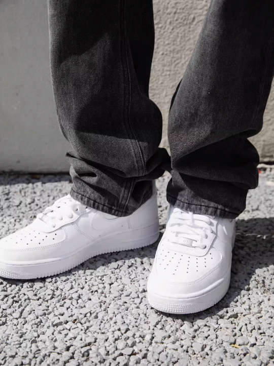 S45 Basic Washed Denim Pants